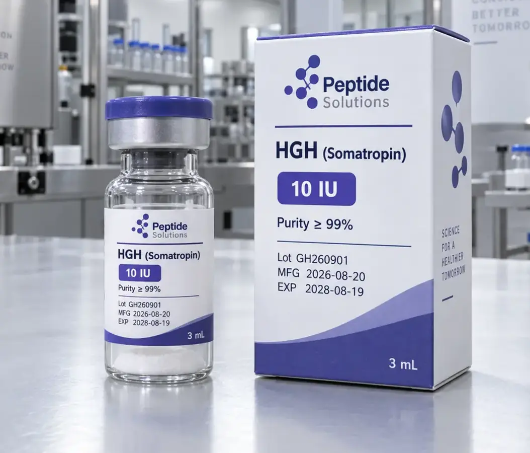 HGH Somatropin product packaging