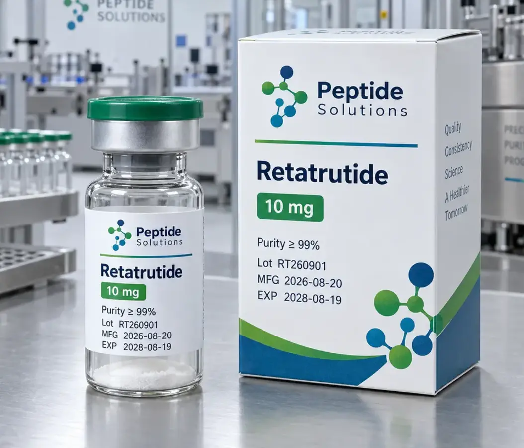 Retatrutide product packaging